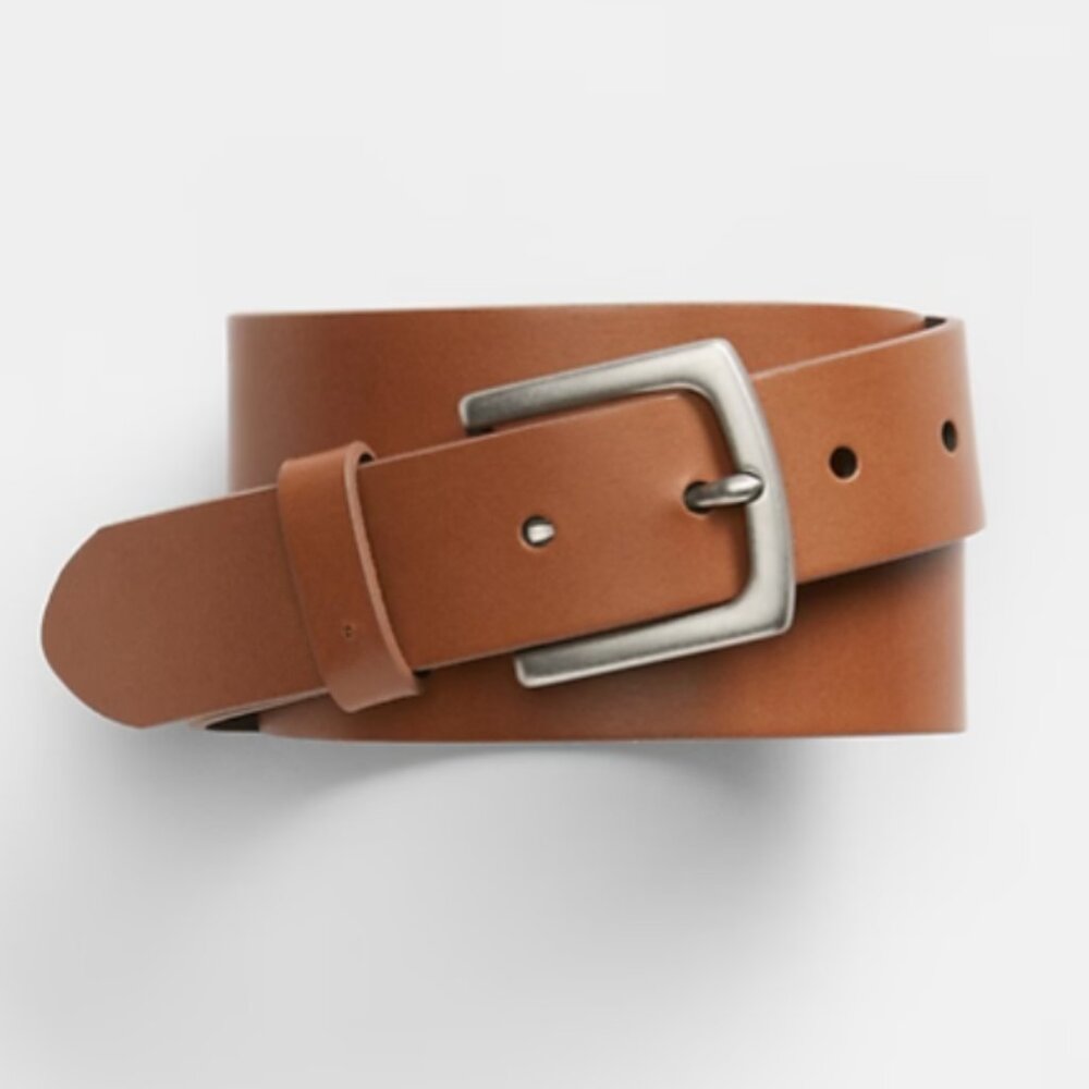 GAP Factory Classic Belt, Brown Cognac, 34W, EUC